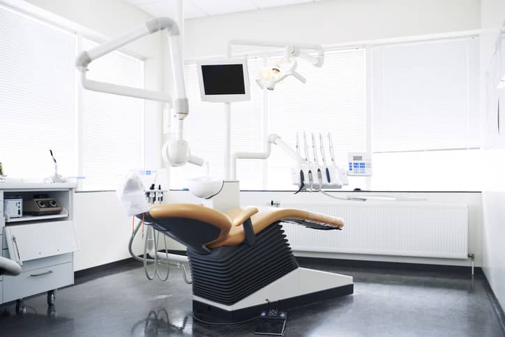 Image of a modern dentist's office.