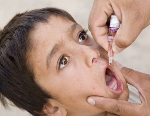 syrian polio child