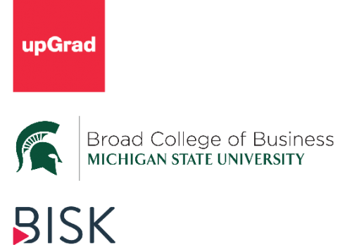uPGrad, Bisk, MSU logo