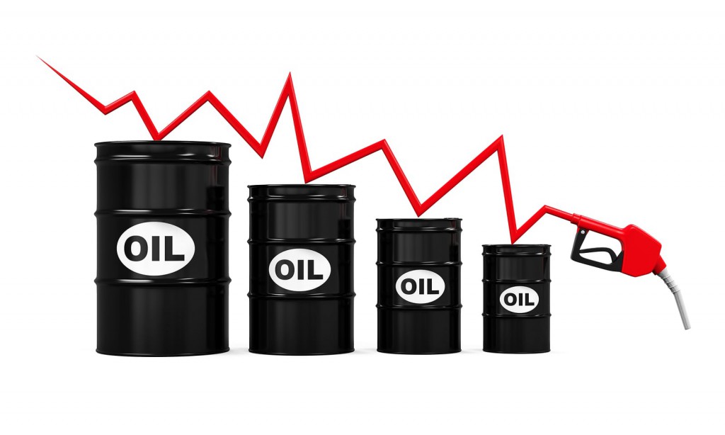Falling crude prices