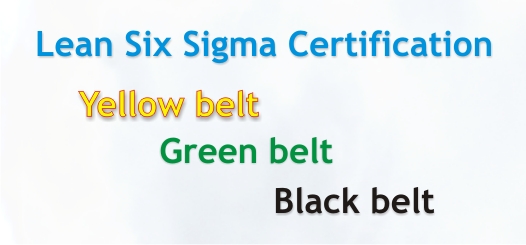 Six Sigma Certification Levels 