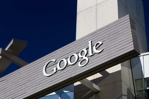Google Corporate Headquarters And Logo